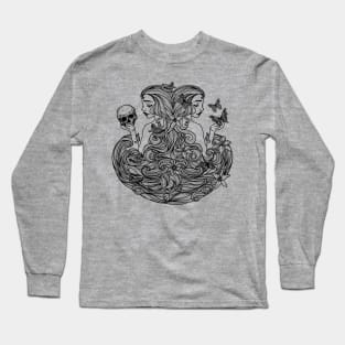 Lady Life & Death Long Sleeve T-Shirt